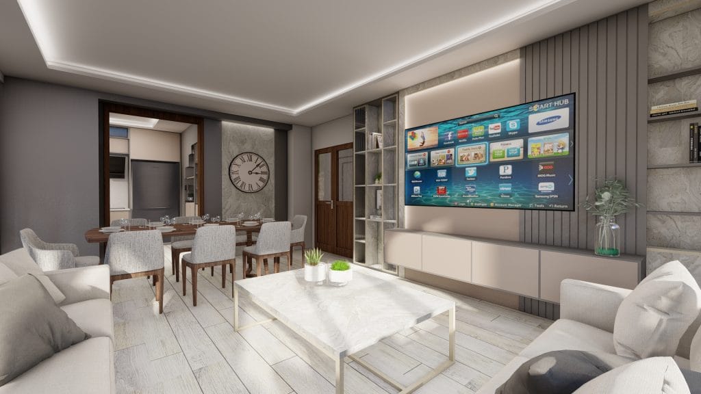 alt kat salon mutfak 6 Photo